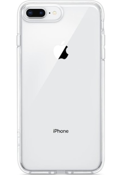 Apple Uyumlu iPhone 8 Plus / 7 Plus Kilif Seffaf Silikon Hibrit Case 423501904