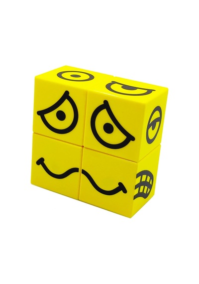 Küpss Manyetik Bloklar Puzzle Suratlar Mıknatıslı Küp