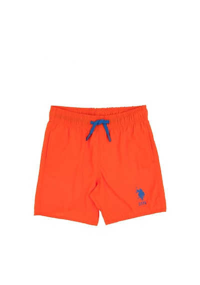 U.s. Polo Assn. Erkek Çocuk Nar Çiçeği Deniz Şortu 50309615-vr039 Nar Cıcegı