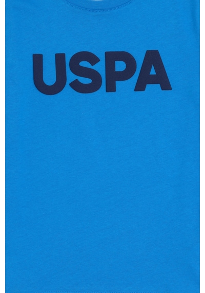 U.S. Polo Assn.  Erkek Çocuk Saks Basic Bisiklet Yaka Tişört 50279614-VR045
