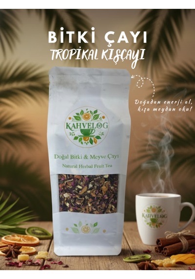 Tropikal Meyveli Kış Çayı250gr Doğal Kurutulmuş, Katkısız