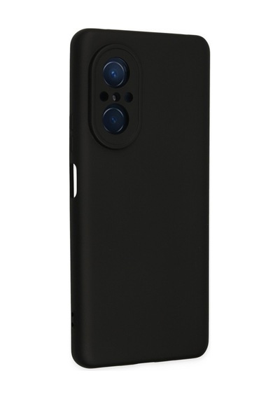 Huawei Nova 9 Se Uyumlu Kılıf Nano İçi Kadife Silikon - Siyah