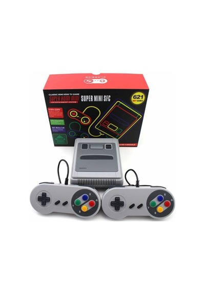 Retro 8 Bit Süper Mini Hdmi Girişli Oyun Konsolu 621 Oyunlu i