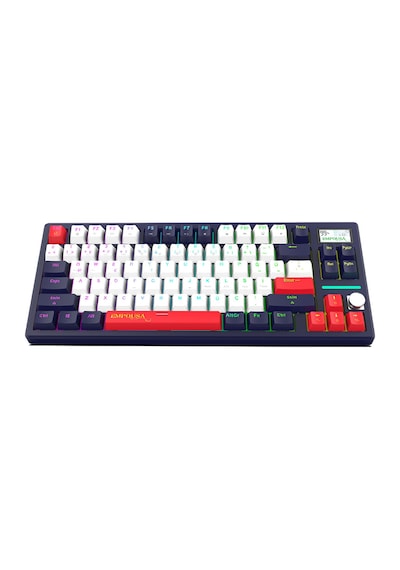 Inca Ikg-460ix Pro Manyetik White Switch Gaming Klavye 2k Hz Hot Swap Bluetooth 5.4 Rgb Dijital Bilgi Ekranı