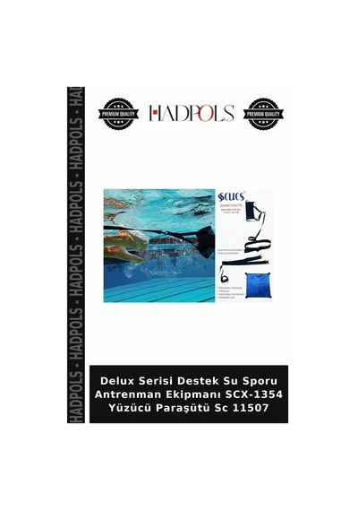 Delux Serisi Destek Su Sporu Antrenman Ekipmanı Scx-1354 Yüzücü Paraşütü Sc 11507 Çok Renkli