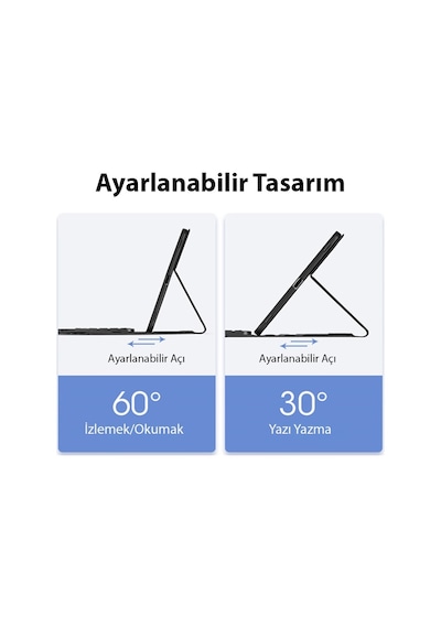 Dux Ducis Apple Uyumlu iPad Air 4-5/pro 11 2020-21-22 Bluetooth Klavye Kılıf