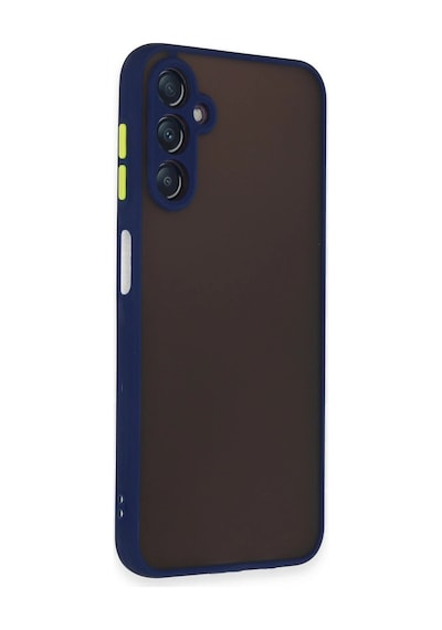 Cosmotex Newface Samsung Galaxy Uyumlu  A14 4g Kılıf Montreal Silikon Kapak - Lacivert