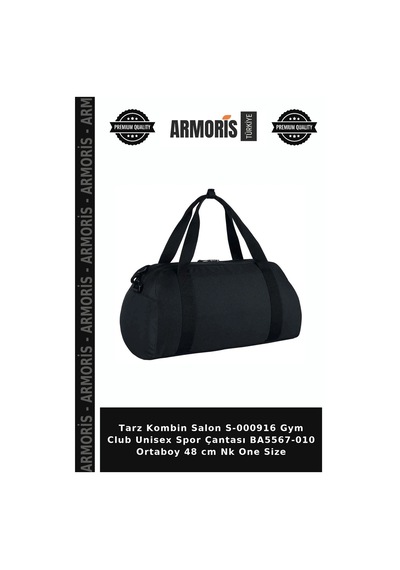 Tarz Kombin Salon S-000916 Gym Club Unisex Spor Çantası Ba5567-010 Ortaboy 48 Cm Nk One Size Çok Renkli