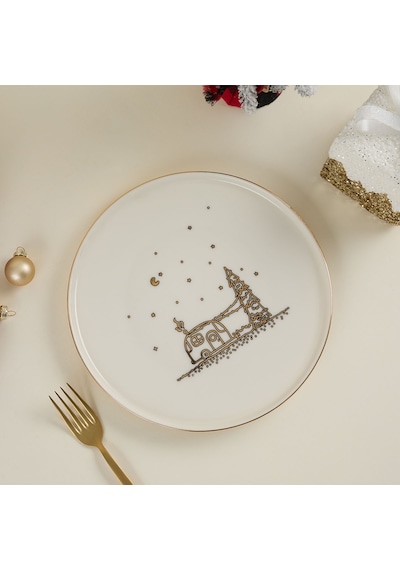 Aryıldız New Year Feast Pasta Tabağı 21 Cm Çok Renkli