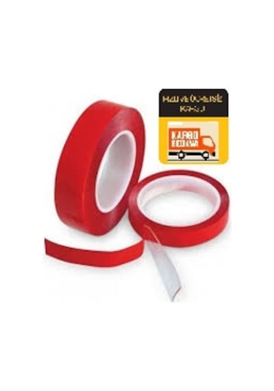 25 MM X 5mt Sgs Vhb Çift Taraflı Bant Akrilik Silikon Şeffaf Bandı