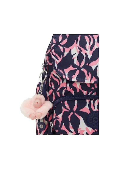 Kipling City Zip Mini Küçük Boy Sırt Çantası Desenli Çok Renkli