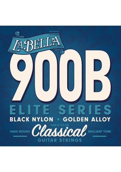 La Bella Klasik Tel Seti 900b Black Naylon