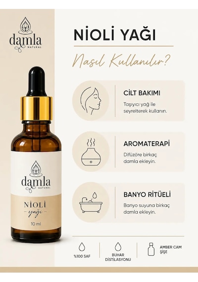 Biodamla Natural Nioli Yağı 20 Ml