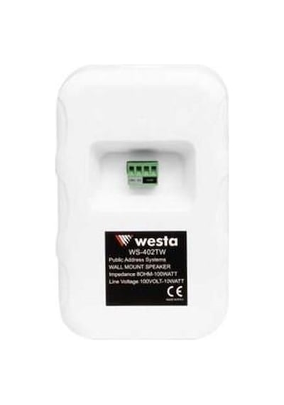 Westa Ws-402tw Trafolu Beyaz Hoparlör