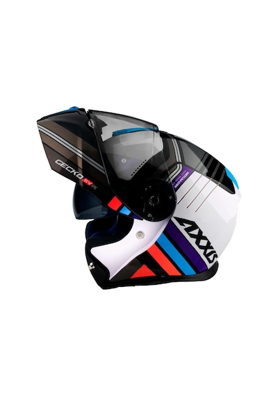Axxis Gecko Sv Epic B7 Çene Açılır Motosiklet Kaskı Parlak Mavi