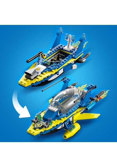 LEGO® City 60355 Su Polisi Dedektif Görevleri 278 Parça
