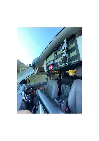 Güneşlik Taktikal Tip Kumaş Molle Panel Organizer Otomobil,picku