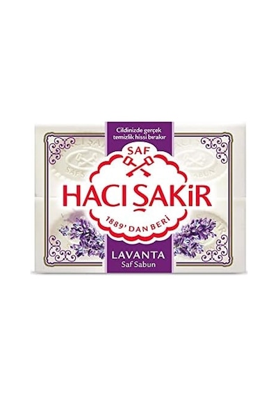 Tukıma Lavanta Kalıp Sabun 4 Adet Acı Badem