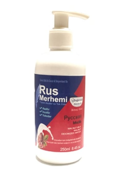 Hintohu Tüy Dökücü Azaltıcı Rus Merhemi 250 Ml 2 Adet+genital Bölge Merhemi 50 Ml 1 Adet