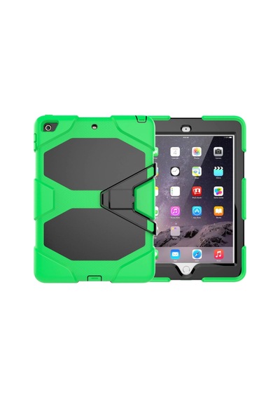 Apple İpad 5 Air 9.7 Kılıf Griffin Tablet Kapak - Yeşil Arka Kapak