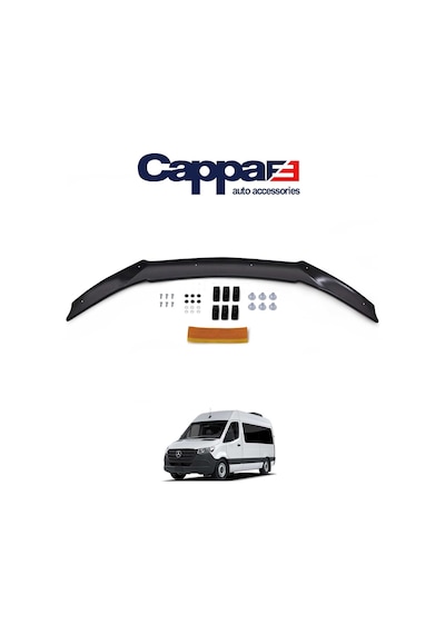Cappafe Mercedes Sprinter W907 Kaput Koruyucu Rüzgarlık 4Mm 2019