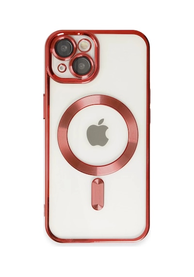 İphone 14 Kılıf Kross Magneticsafe Kapak - Kırmızı
