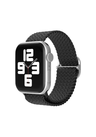Newface Apple Watch Uyumlu 38mm Star Kordon - Siyah