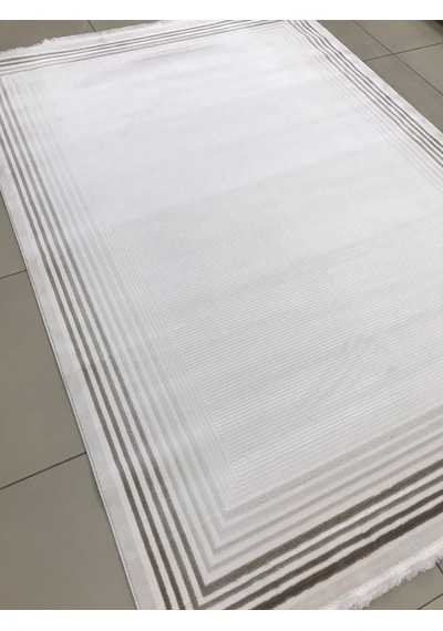 Liparis Halı Toscana 214k Serisi Triko Akrilik Salon Oturma Yatak Odası Halısı Krem - Kahve