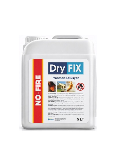 Dryfix Nf Yangın Geciktirici Solüsyon 5 Lt Şeffaf