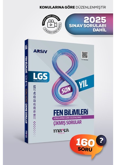 Lgs Fen Bilimleri Son 8 Yıl Çıkmış Sorular Konularına Göre Video Çözümlü