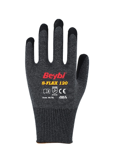 Sandy Finish Kaplı S-flex120 Gri Siyah