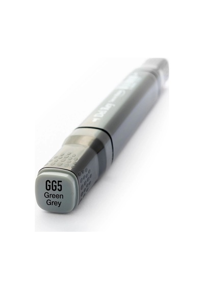 Del Rey Çift Uçlu Çizim Marker Kalemi Gg5 Green Gray 5 Çok Renkli