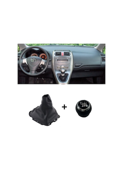 Toyota Auris Vites Topuzu Siyah 6 İleri + Körük 2007-2012 Model Uyumlu