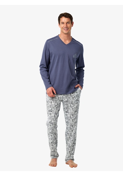 Blackspade Erkek Pijama Takımı 40994 - İndigo