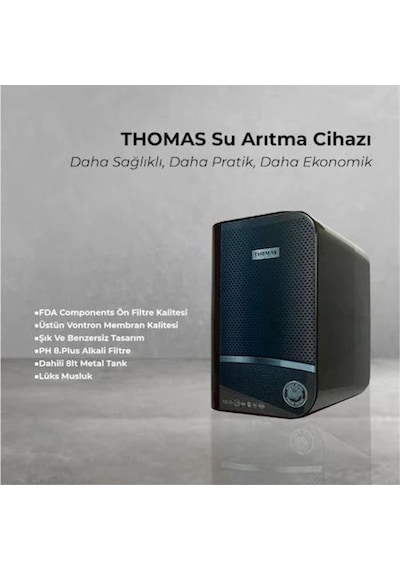 Thomas Su Arıtma Cihazı Ph8 Dahili 8 Litre Metal Tank Ve Lüsk Mus 493326451