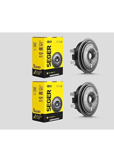 Güçlendirilmiş Motosıklet Korna Seti Seger 55B Ean- 8698520200394