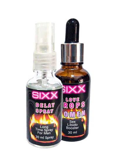 Sıxx Erkeğe Delay30 Mlsprey + Kadına Ekstradestek Özel Uyarıcıdamıa 30 Ml