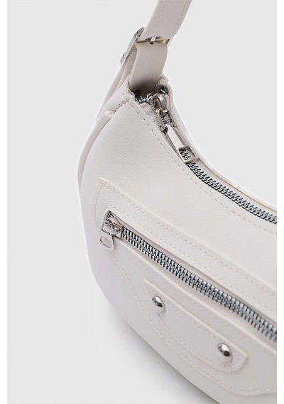 Shule Bags Sandy 90's Retro Baget Çanta Vanilla