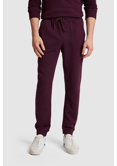 U.S. Polo Assn. Erkek Bordo Slim Fit Paçası Lastikli Eşofman Altı 50329410-vr180 Dark Plum
