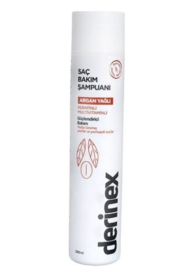 Derinex Argan Yağlı Saç Bakım Şampuanı 250ml Yağlı