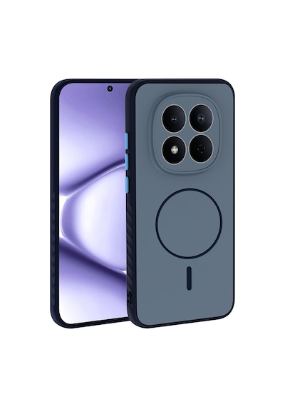 Kilifone - Redmi Note 15 Pro 4g Uyumlu Kılıf Magsafe Özellikli Koruyucu Tea Kapak - Lacivert - T40992