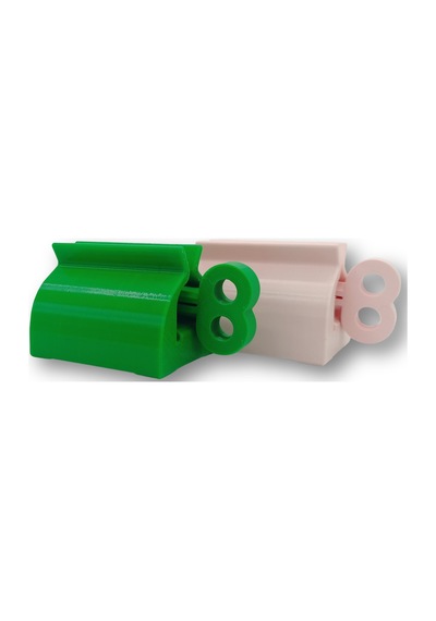 Diş Macunu Sıkacağı Yeşil-pembe 2 Adet Renkli
