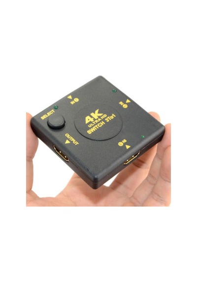 3 Port 4K UHD Destekli Hdmi Çoklayıcı HDMI Switch Çoğaltıcı