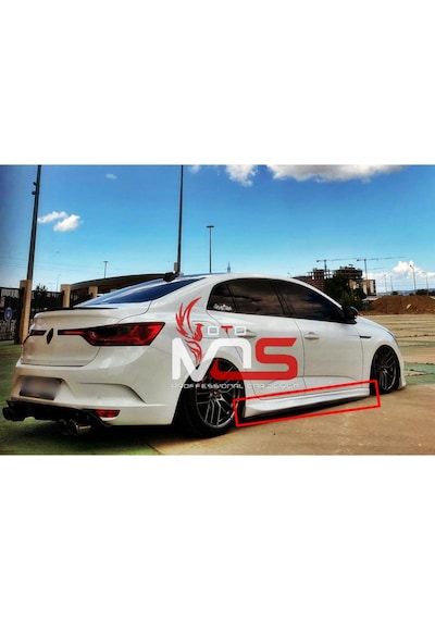 Renault Megane 4 Aero Marşpiyel Takım Fiberglass Boyasız