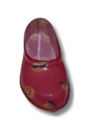 Patik Bahçe Ve Tarım Kız Çocuk Ayakkabısı 21-30 Pembe Emojili Pembe