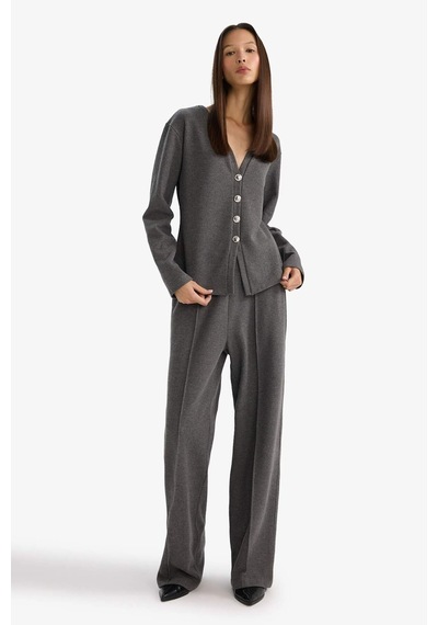Defacto Wide Leg Geniş Bol Paça Pantolon G6332ax25wnar53 Antrasit-ar53 Defacto Wide Leg Geniş Bol Paça Pantolon G6332ax25wnar53 Antrasit-ar53