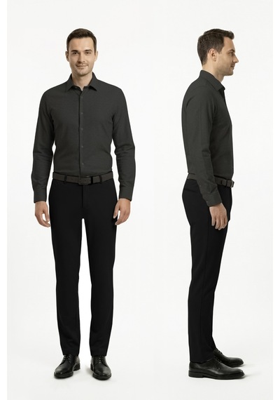 Goffra Erkek North Esnek Relaxed Beli Lastikli Jogger Pantolon Siyah M702-r0311-04 Siyah
