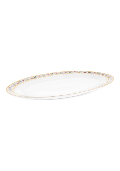 Karaca Nevra Kayık Tabak 35 Cm