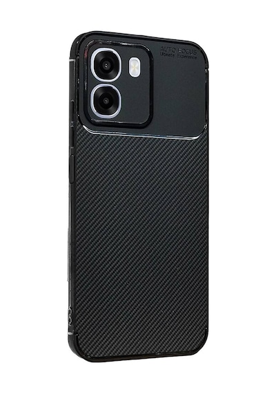 Oppo Oppo A6t 5g Auto Focus Karbon Kapak - Siyah Evimdeyokyok