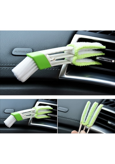 Araç İçi Temizleme Fırçası Mini Tip Saplı Trim Temizleyici